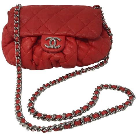 chanel chain bag red|chanel clutch with chain 2020.